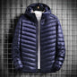 Men's Hooded Cotton Jacket Short Lightweight Cotton Coat Phonax Services