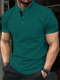 Summer New Polo Shirt Zipper Pocket Men's Sports Polo Shirt Phonax Services