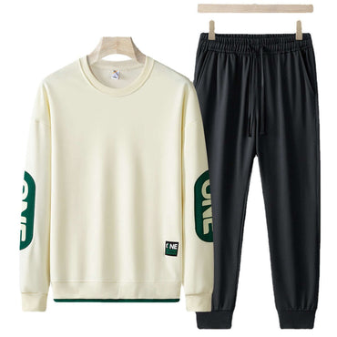 Spring And Autumn New Casual Sweatshirt Trousers Set For Men PHONAX SERVICES