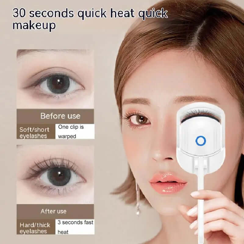 Eyelash Curler Portable Electric Heated Comb Eyes Phonax Services