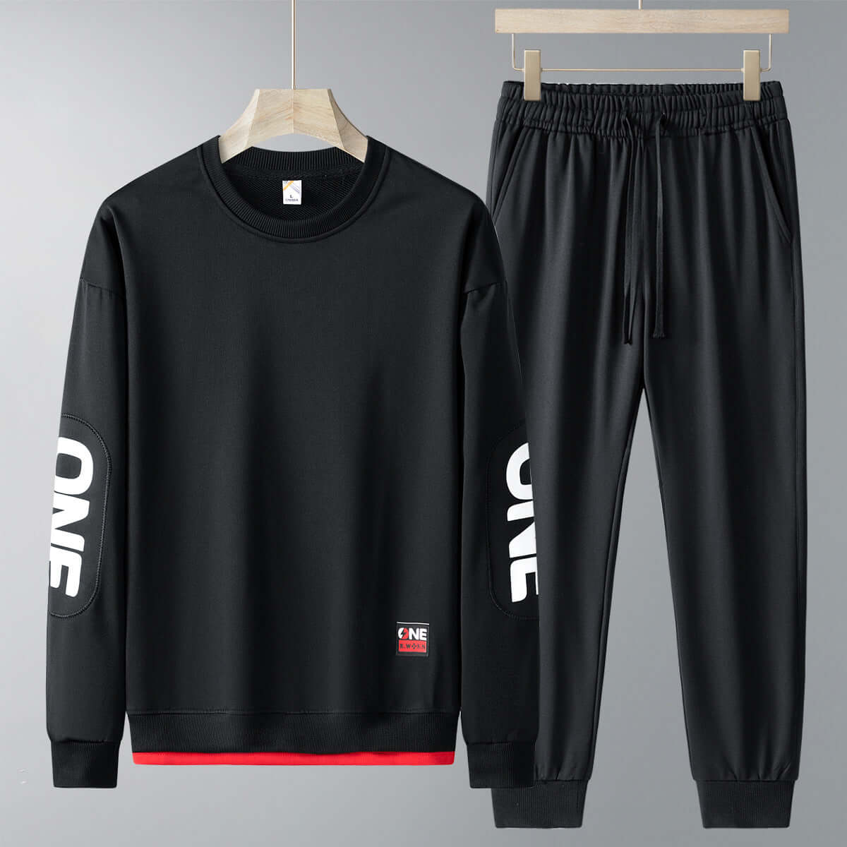 Spring And Autumn New Casual Sweatshirt Trousers Set For Men PHONAX SERVICES