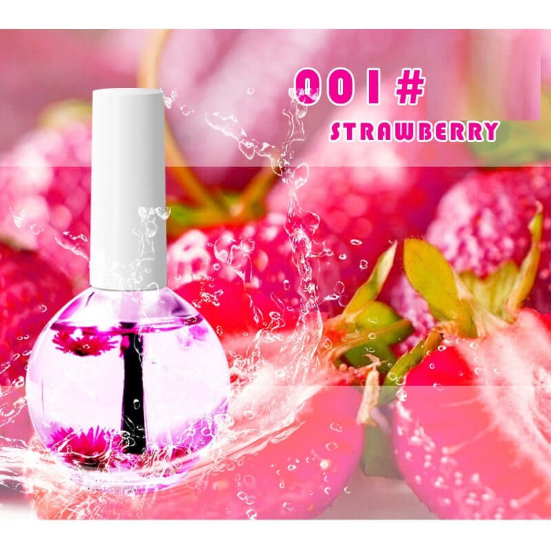 Nail Beauty Dried Flowers Nutrition Nail Treatment Oil Anti-agnail Nail Edge Moisturizing Nail Base Coat Natural Phonax Services