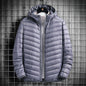 Men's Hooded Cotton Jacket Short Lightweight Cotton Coat Phonax Services