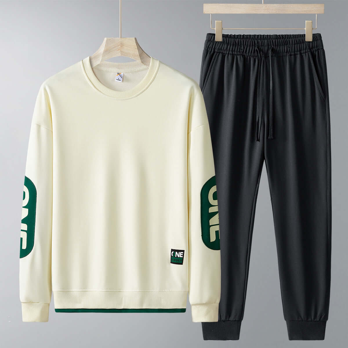 Spring And Autumn New Casual Sweatshirt Trousers Set For Men PHONAX SERVICES